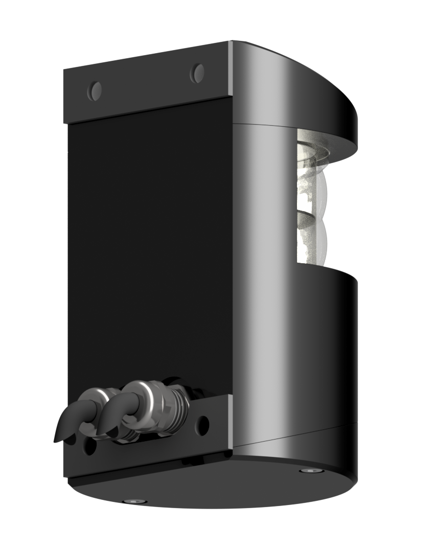 5nm 225° White, Masthead, Double, black anodized 5nm 225° White, Masthead, Double, black anodized